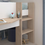 Halvhøy barneseng med skrivebord 90x200 image