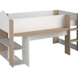 Halvhøy barneseng med skrivebord 90x200 image