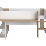 Halvhøy barneseng med skrivebord 90x200 image