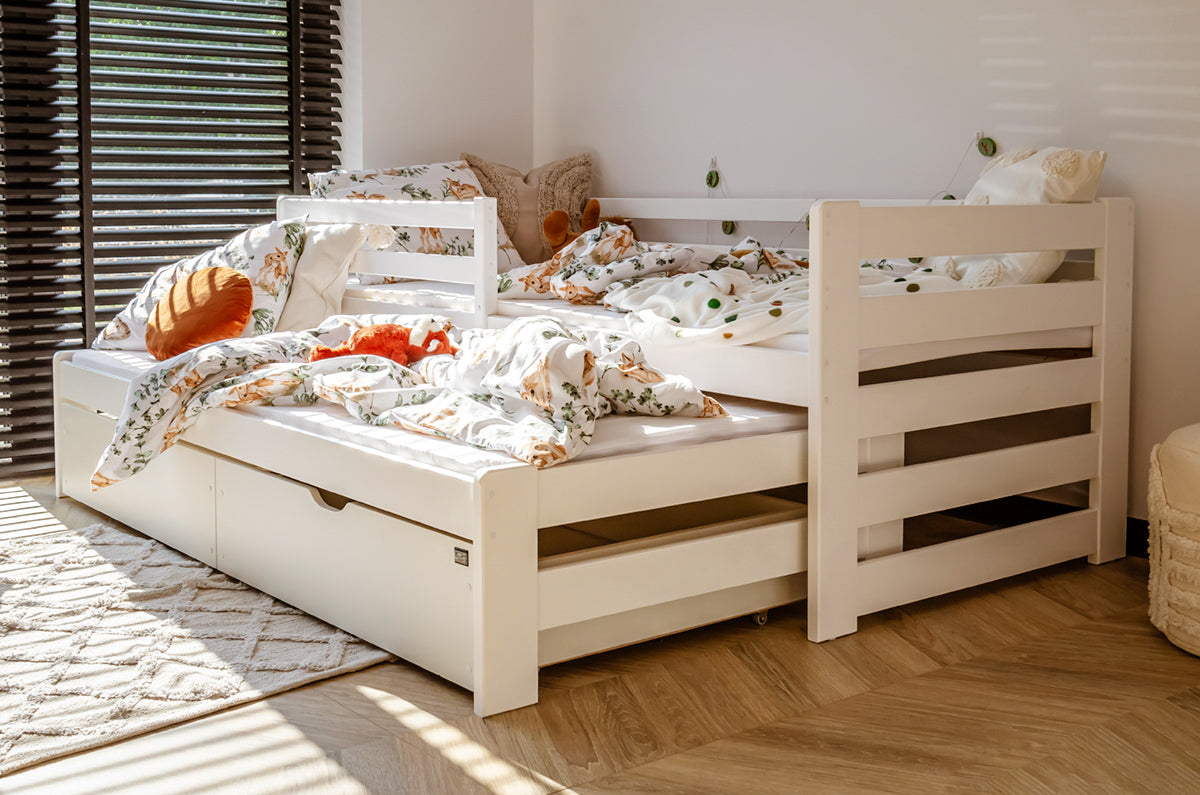 Barneseng med Gjesteseng og 2 skuffer 90x200 - SENSO image