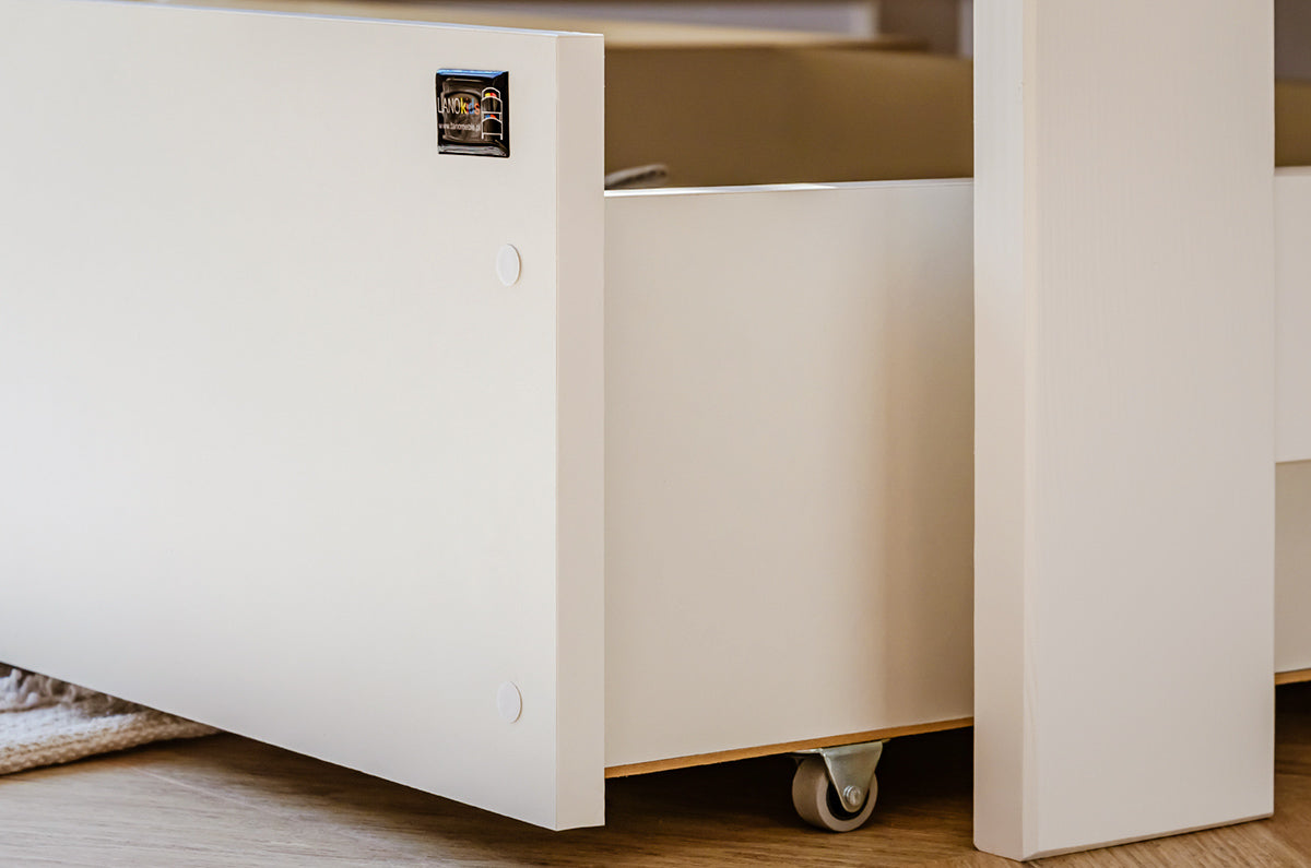 Barneseng med Gjesteseng og 2 skuffer 90x200 - SENSO image