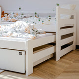 Barneseng med Gjesteseng og 2 skuffer 90x200 - SENSO image