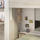 Palatino køyeseng med skrivebord - Shade - 90x190 image