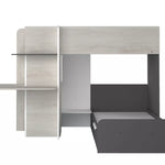 Palatino køyeseng med skrivebord - Shade - 90x190 image