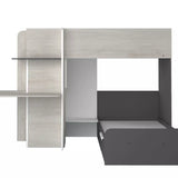 Palatino køyeseng med skrivebord - Shade - 90x190 image