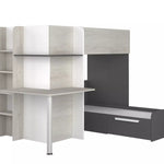 Palatino køyeseng med skrivebord - Shade - 90x190 image