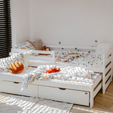 Barneseng med Gjesteseng og 2 skuffer 90x200 - SENSO image