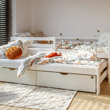 Barneseng med Gjesteseng og 2 skuffer 90x200 - SENSO image