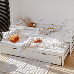 Barneseng med Gjesteseng og 2 skuffer 90x200 - SENSO image