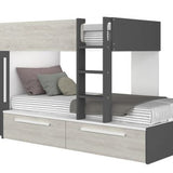 Køyeseng Rocky med garderobe 90x200 image