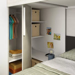 Palatino køyeseng med skrivebord - Shade - 90x190 image