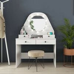 Sminkebord Star - Trasman HVIT image