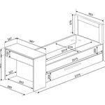 Shipley multiseng Trasman 90x200 - Natur/Sort image