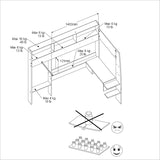 Shelter loftseng 90x200