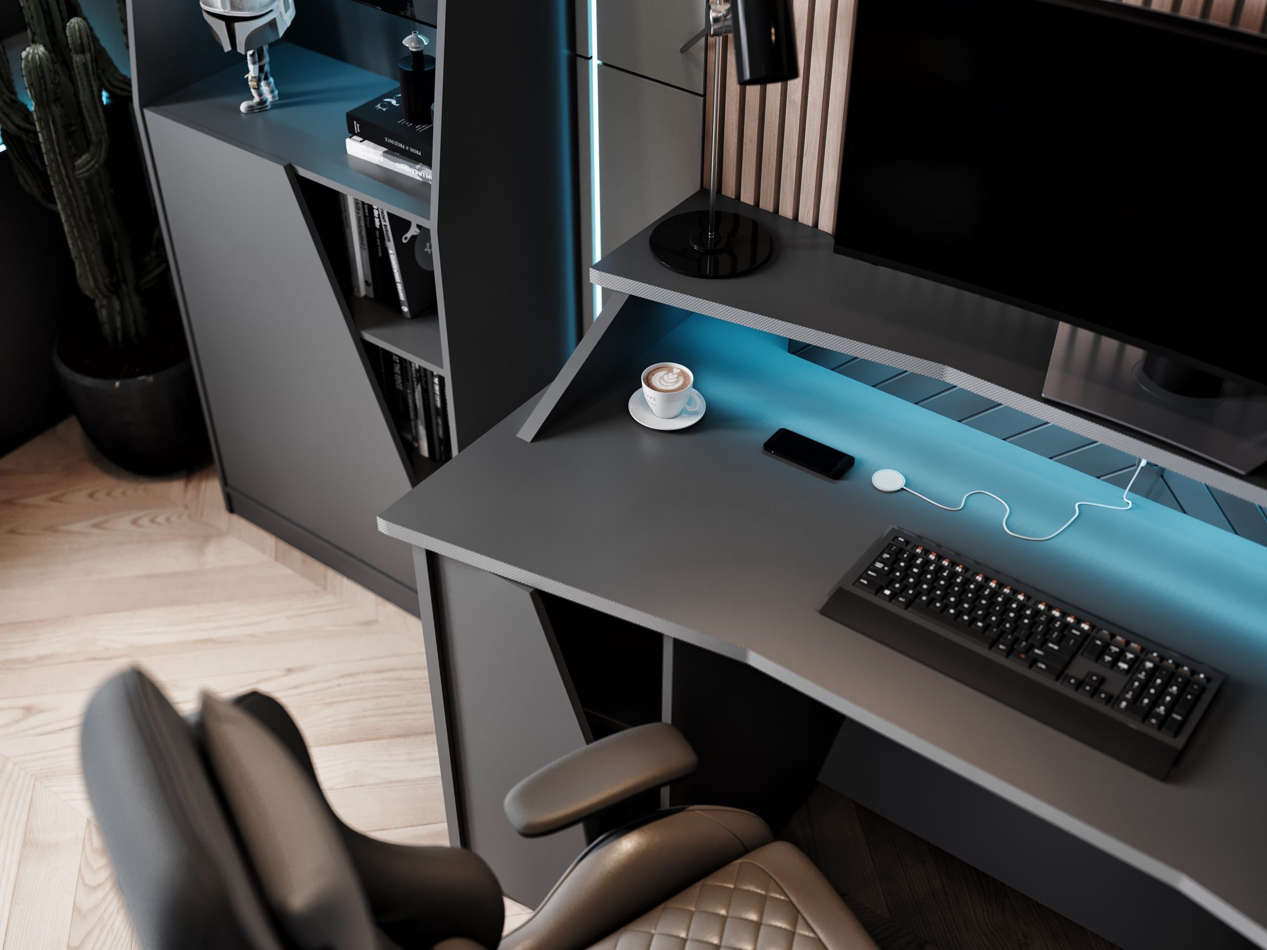 389377 Venom gaming desk