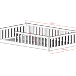 OTIS Montessori Gulvseng 120x200 cm – Askgrå image