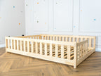 LEVI Gulvseng 140x200 – Romslig Montessori-seng i skandinavisk design