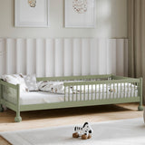 Barneseng STAR 80x180 - Olivengrønn image