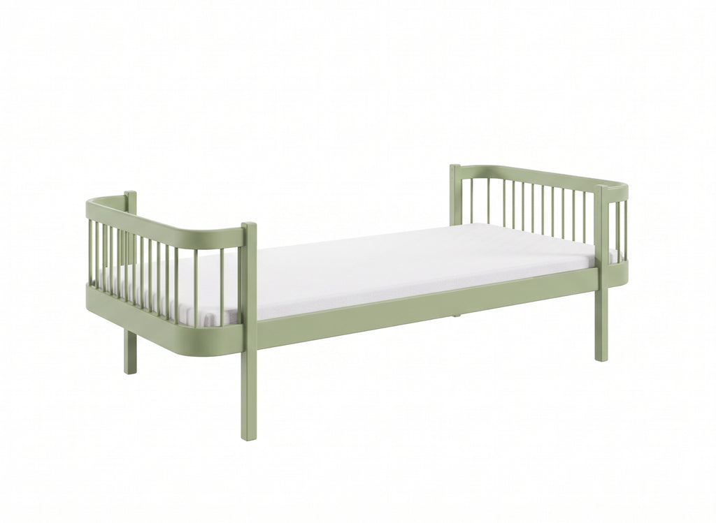 HEART barneseng 90x200 – Oliven