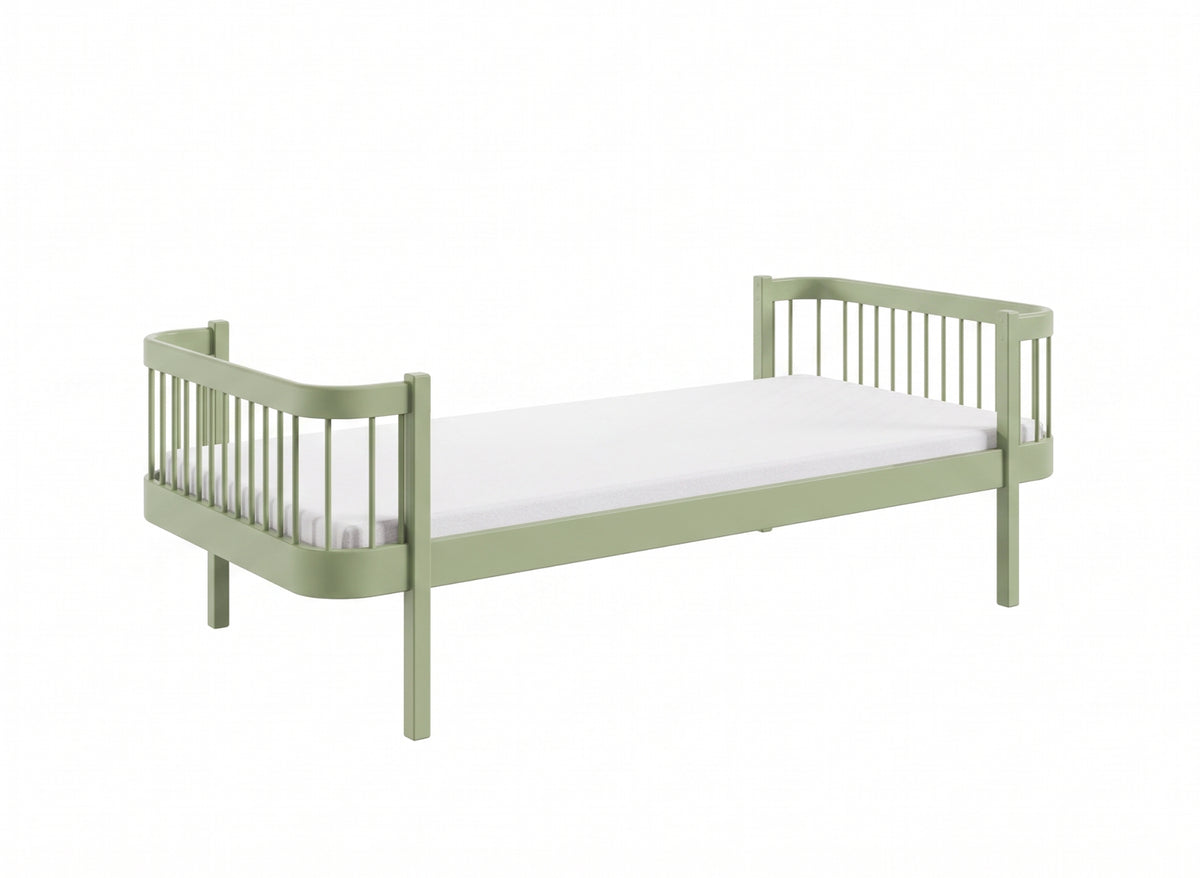 HEART barneseng 90x200 – Oliven
