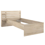 Escale seng 90x200 med 2 skuffer i Japanese Oak image