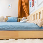 LEVI Gulvseng 140x200 – Romslig Montessori-seng i skandinavisk design image