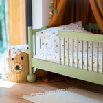 Barneseng STAR 80x180 - Olivengrønn image