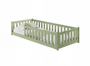 Bella juniorseng 80x180 Oliven – perfekt kombinasjon av design og funksjon