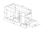 Bolton køyeseng 90x200 – Hvit