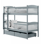 Luna Køyeseng 80x180 - Popiel image