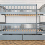 Luna Køyeseng 80x180 - Popiel image