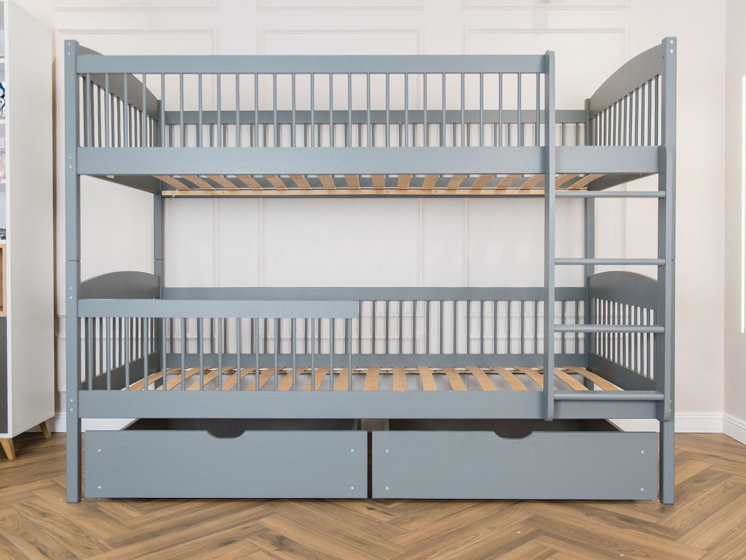 Luna Køyeseng 80x180 - Popiel image