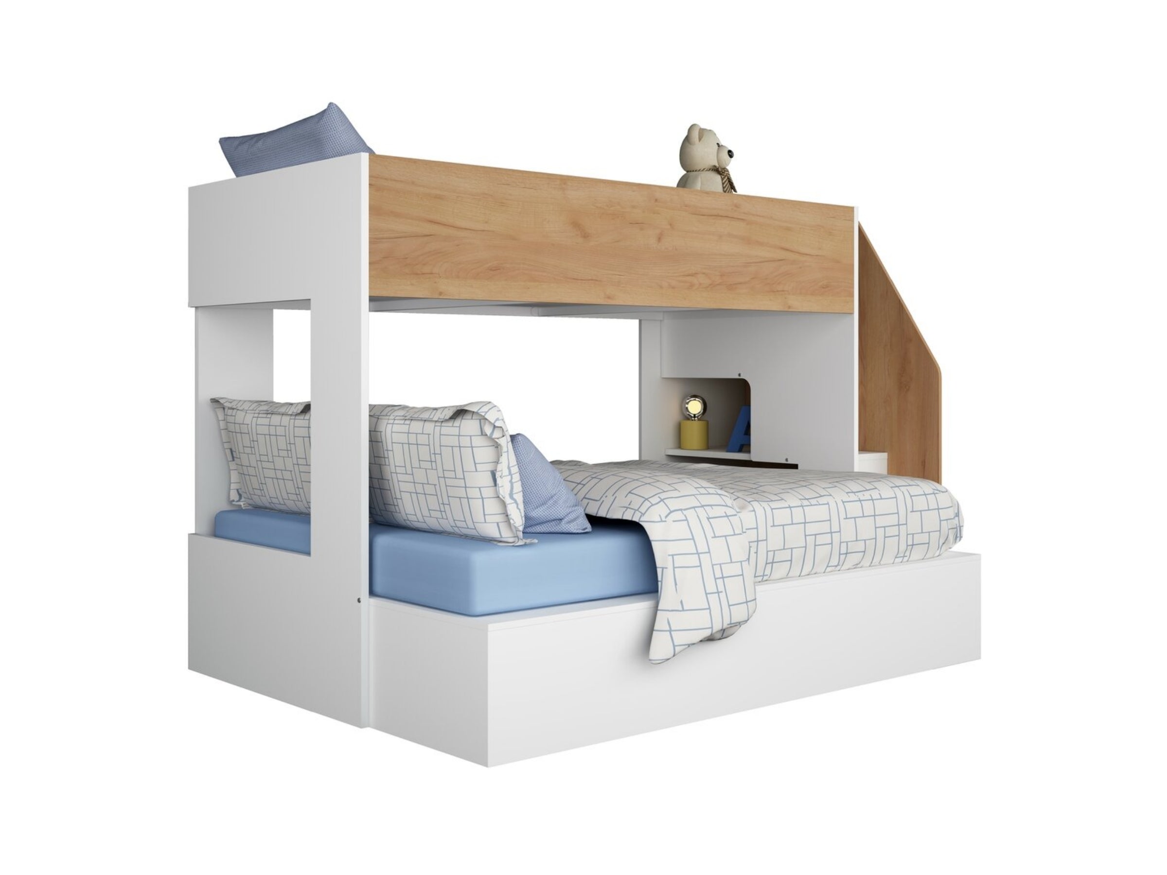 Køyeseng Easy family 90x200/140x200 - NATUR image