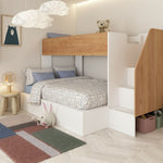Køyeseng Easy family 90x200/140x200 - NATUR image