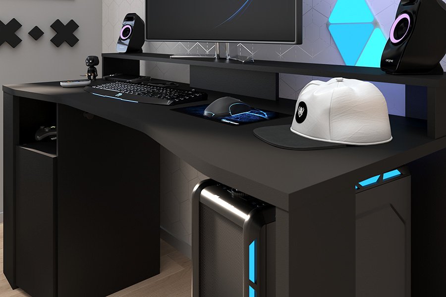 Gamingbord med LED-lys fra Parisot