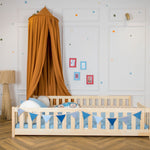 LEVI Gulvseng 140x200 – Romslig Montessori-seng i skandinavisk design image