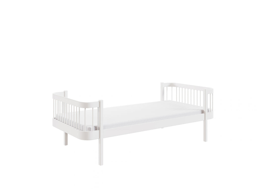 HEART barneseng 90x200 – Hvit