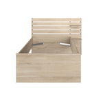 Escale seng 90x200 med 2 skuffer i Japanese Oak image