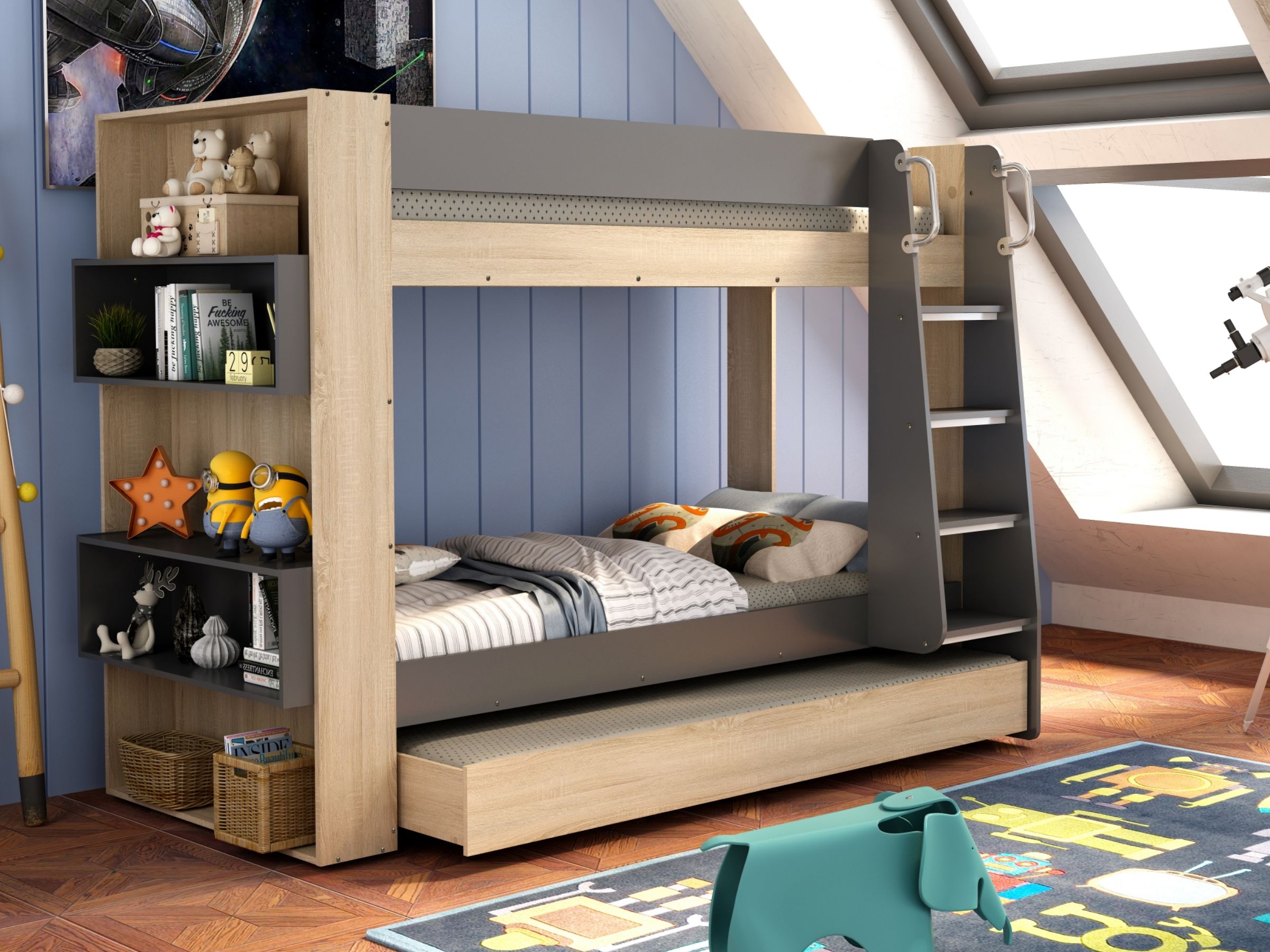 Kingsley Køyeseng for 3 90x200 image