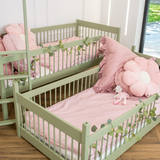 BOSTON 80x180 olivengrønn køyeseng image