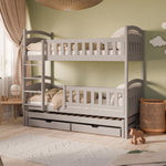 Blanka Køyeseng 90x200 – Uttrekkbar Gjesteseng og Oppbevaringsskuffer - Kaszmir image