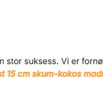 Royal 140x200 - 15cm skum-kokos madrass fra Lano image