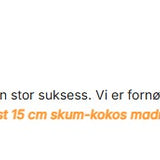 Royal 140x200 - 15cm skum-kokos madrass fra Lano image