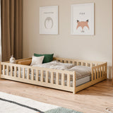 LEVI Gulvseng 140x200 – Romslig Montessori-seng i skandinavisk design image