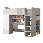 Loftseng med skrivepult 90x200 - Horizon image