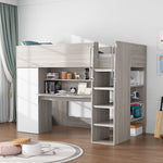 Loftseng med skrivepult 90x200 - Horizon image
