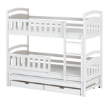 Blanka Køyeseng 90x200 – Uttrekkbar Gjesteseng og Oppbevaring - HVIT - INTRODUKSJONSPRIS image