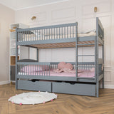 Luna Køyeseng 80x180 - Popiel image