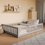 Montessori-seng MATI 140x200 – trygg og stilren barneseng i Kasjmir - INTRODUKSJONSPRIS! image