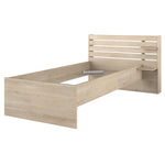 Escale seng 90x200 med 2 skuffer i Japanese Oak image